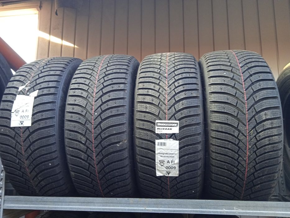 Opony Zimowe 225/60R18 Bridgestone Blizzak Spike Komplet Jasło Montaż