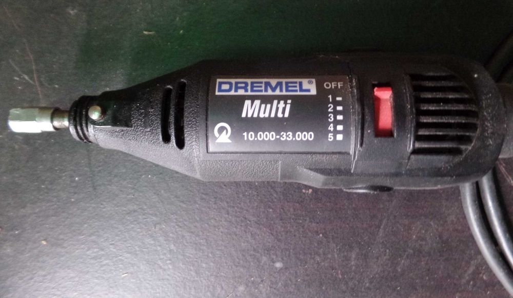 Dremel mais Eixo Flexível usado (Baú)