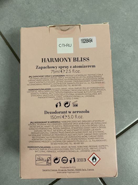 Zestaw c-thru harmony bliss