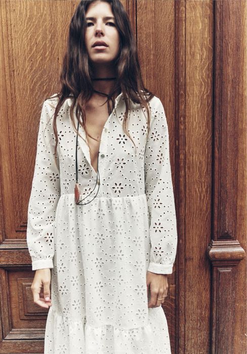 Zara sukeinka bawelniana midi maxi letnia 34 XS