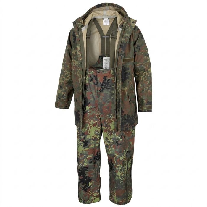 НОВИЙ костюм водонепроникний Bundeswehr Flecktarn Gore-Tex Німеччина