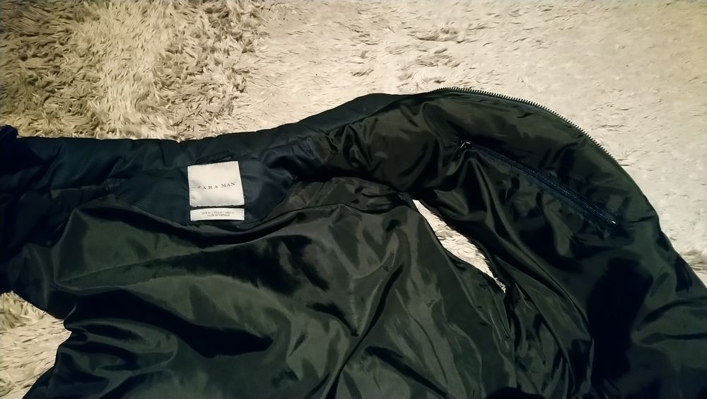 Colete azul da ZARA, homem M