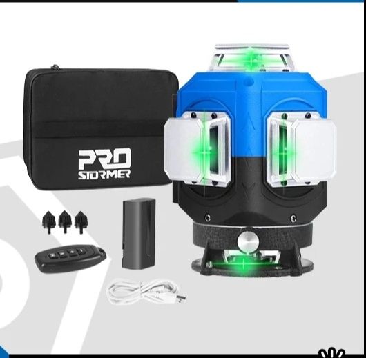Лазерный уровень PROstormer. Лазерний рівень простормер. Нивелір
