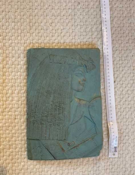 Moldura em cerâmica decorativa