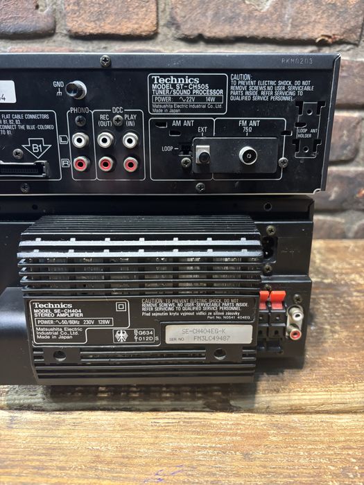 Technics SE CH 404 + ST CH 505