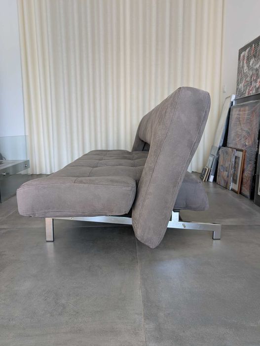 Sofá cama Área em cinzento