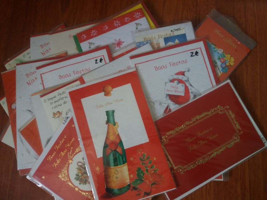 Postais: Aniversário, Natal, Mãe, Pai etc