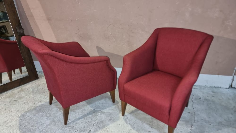 Fotele tapicerowane 2 sztuki