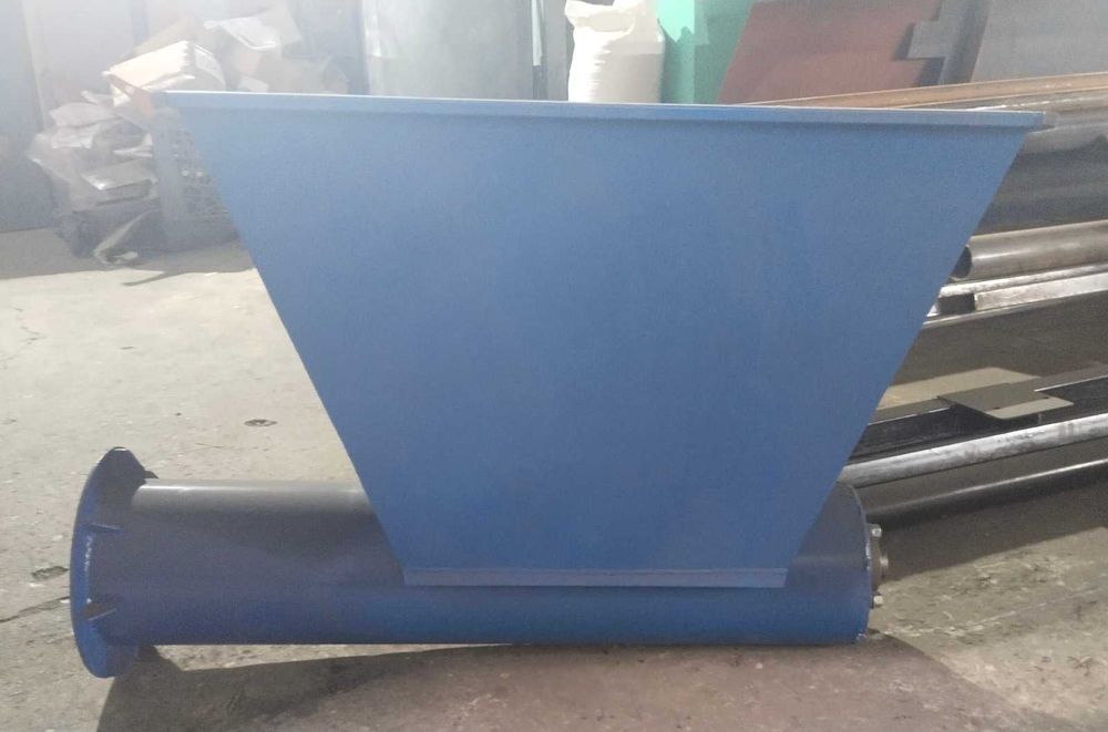 Шнековий навантажувач 219*4м, гвинтовий конвеєр, протруювач, погрузчик