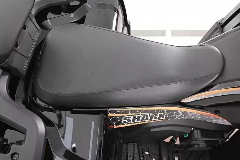 Квадроцикл SharX 250 Желтый | Титановые диски | Лебедка | Shark