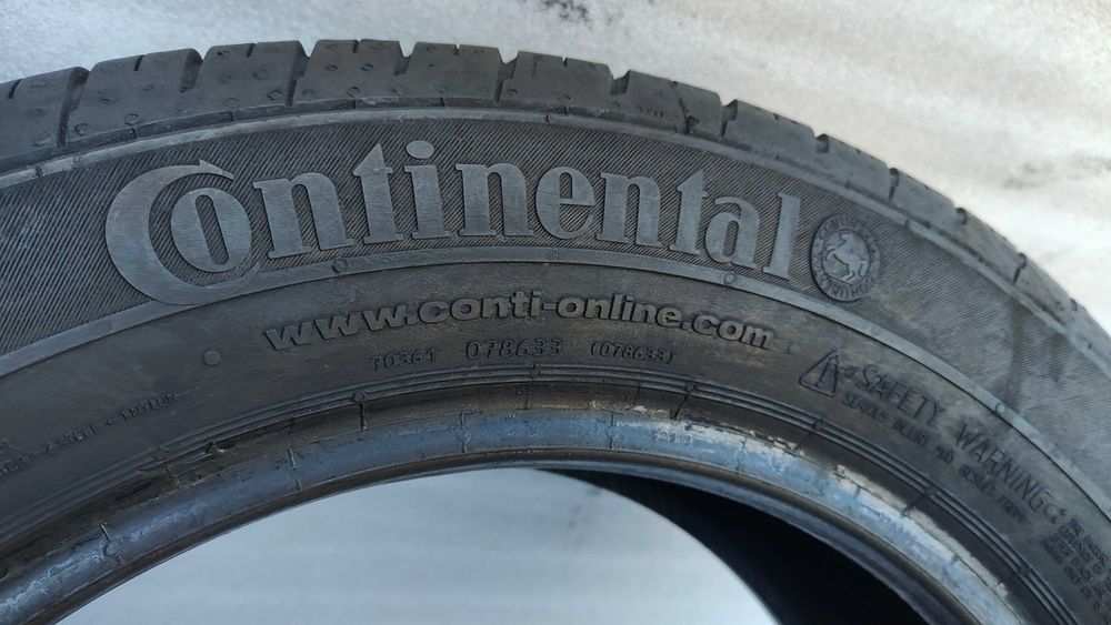 Opony Letnie 185/60/15 Continental 2szt 6,8mm