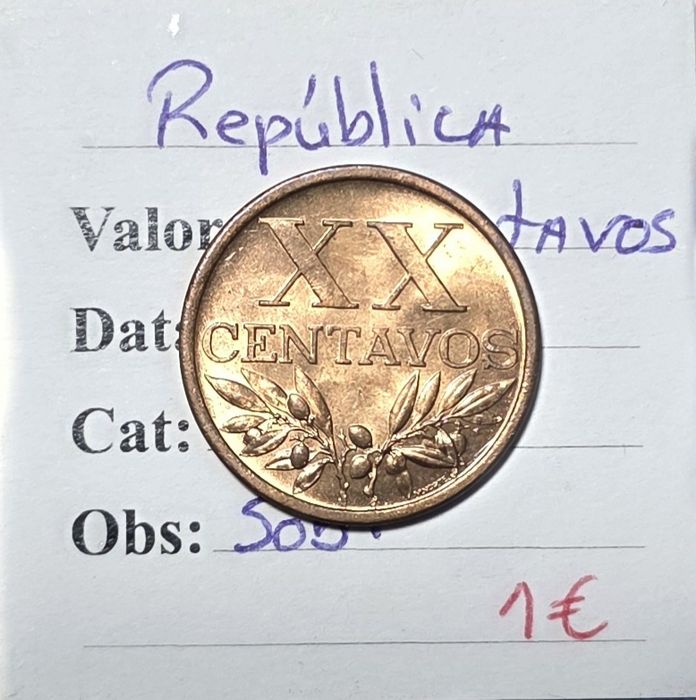 XX centavos 1969 soberba