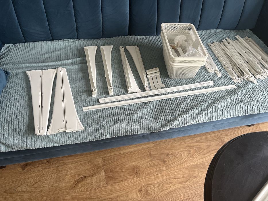 Ikea Algot wsporniki, kosze, prowadnice