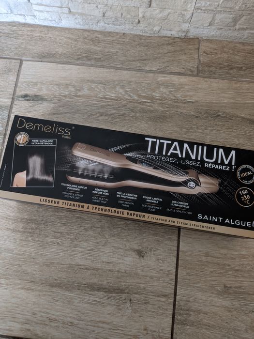 Prostownica Saint Algue Demeliss Titanium parowa