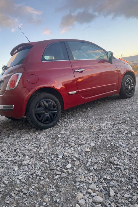 FIAT 500 1.2 Benzyna  półskóry, klima, serwisowany.