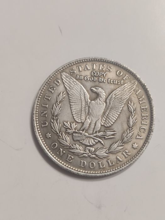 Moneta medal replika Hobo USA 1902 one dollar  średnica 3,5 cm