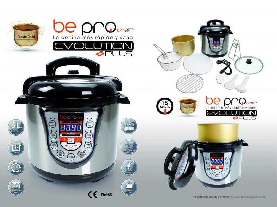 Robot de Cozinha Be Pro Chef, Nunca Usado