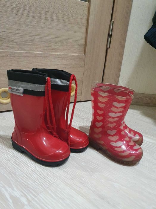 Гумові чоботи на дівчинку