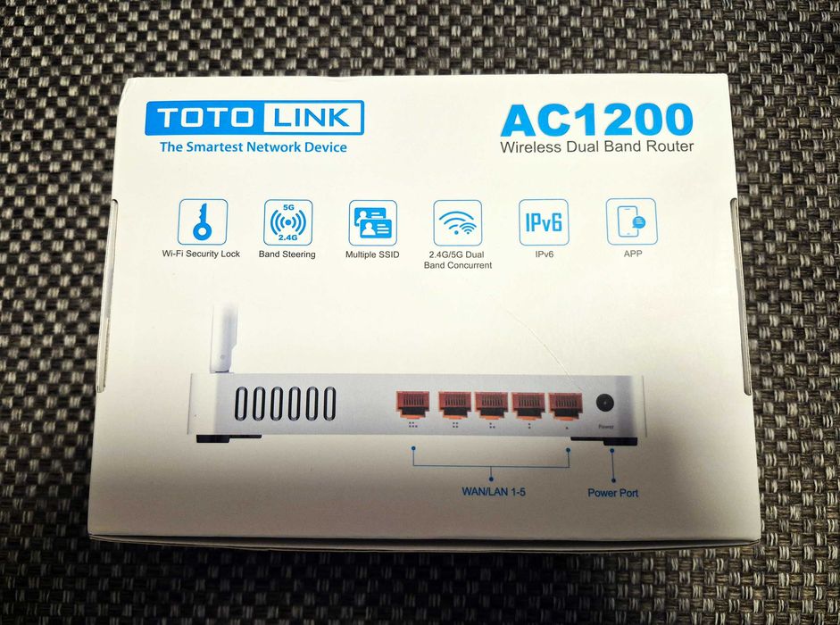 Роутер TotoLink A702R AC1200