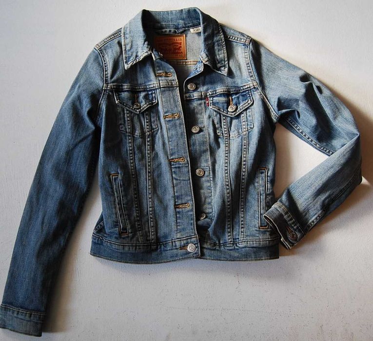 LEVI STRAUSS ROZ.XS kurtka damska jeans katana jak nowa