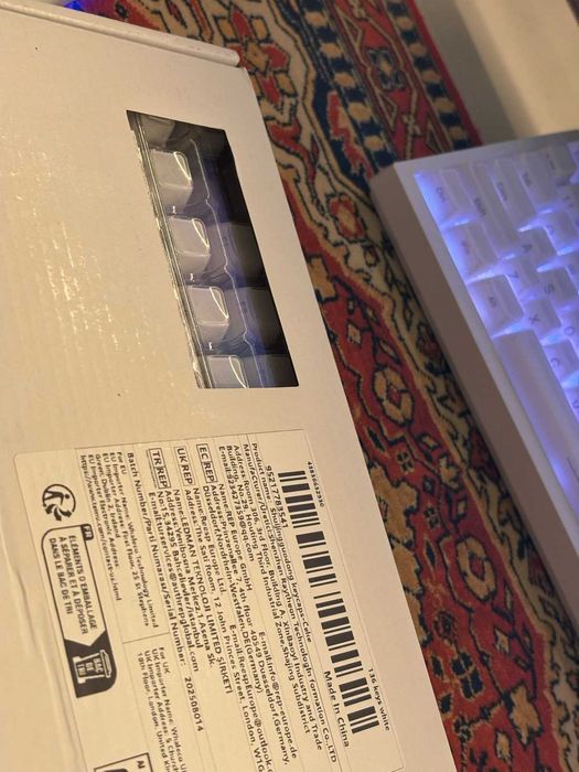 jelly keycaps białe klawisze nowe nieuzywane