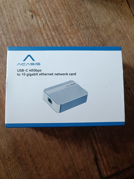 Acasis USB-C 40Gbsps to 10 gigabit ethernet network card