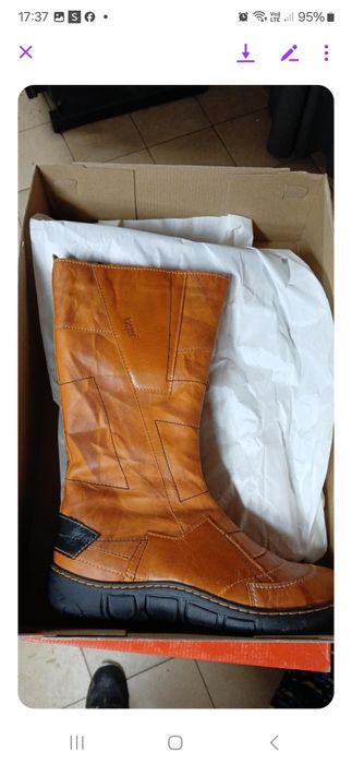 Kacper Global! kozaki Skóra! Polski Ptoducent!