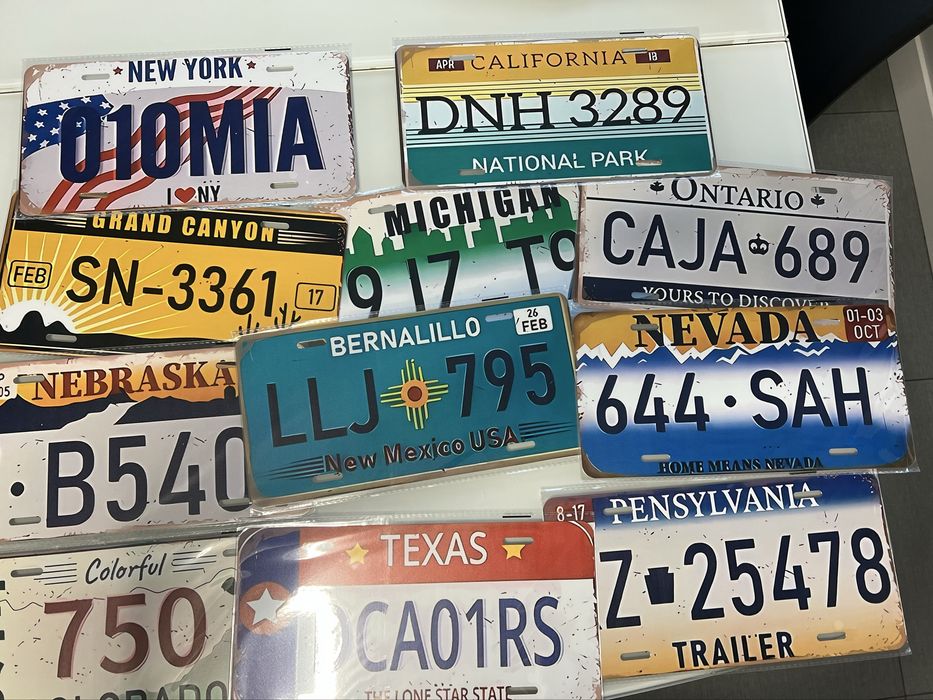 Декор номера Сша ( сувенір). Доставка.