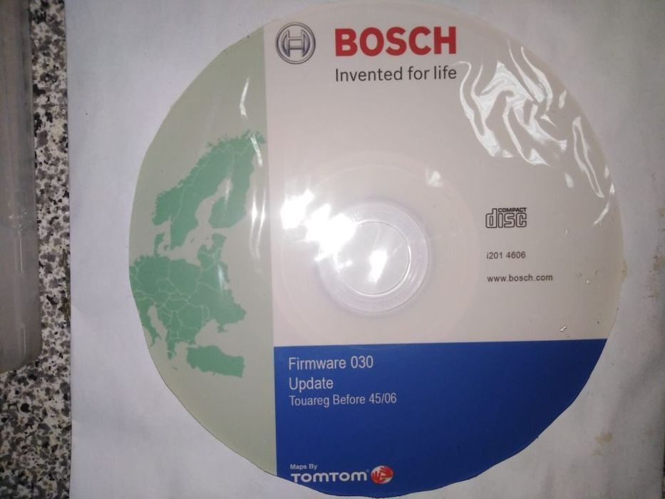 CDs GPS Europa Bosch