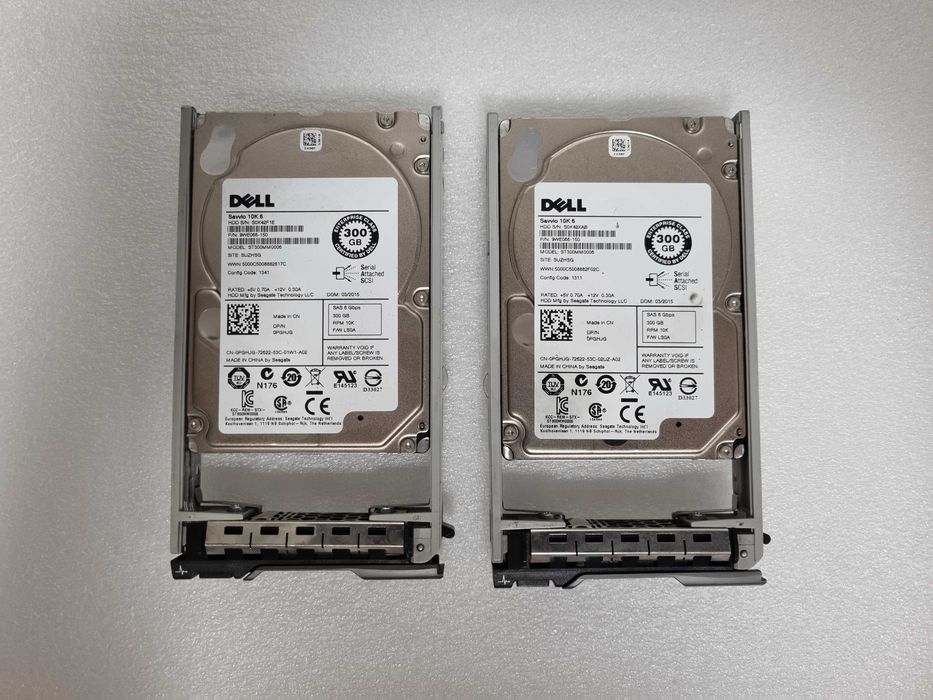 2x Disco SAS 10K DELL 300GB 2,5'