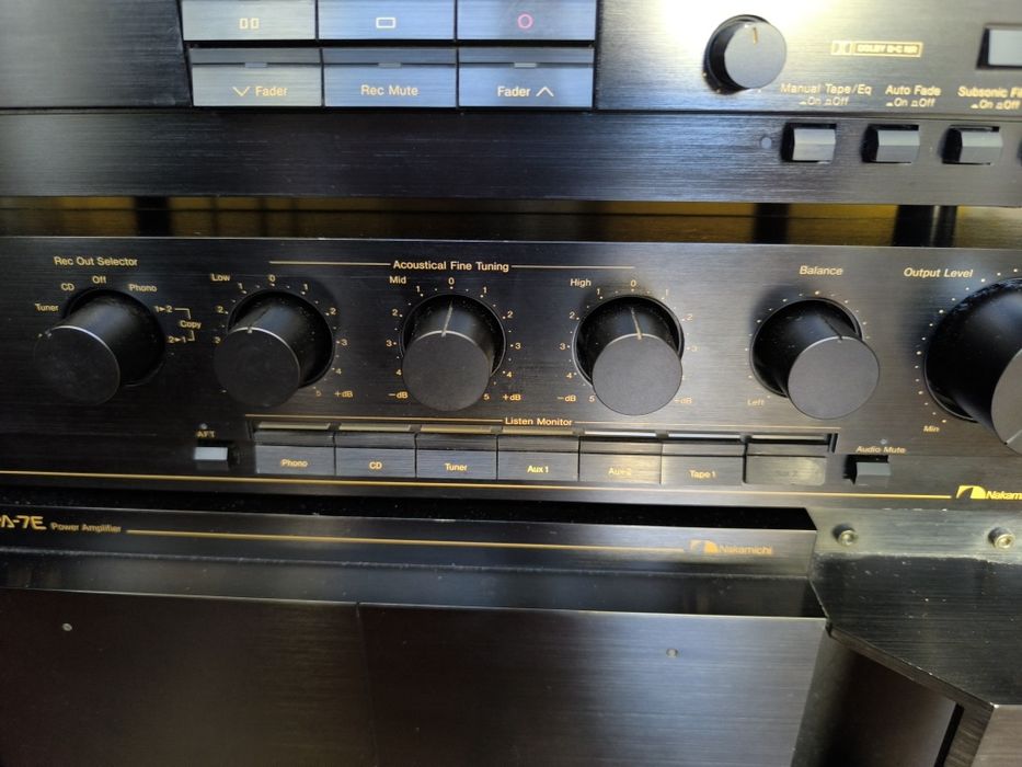 Pré - Power Nakamichi 7 - PA-7 CA-7