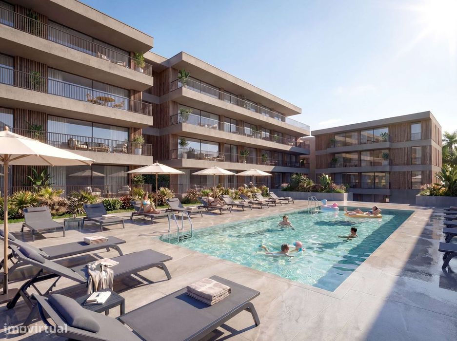 Apartamento T1 Novo em condomínio fechado - Jardins da Feira — Santa Maria Da Feira, Travanca, Sanfins E Espargo, Aveiro