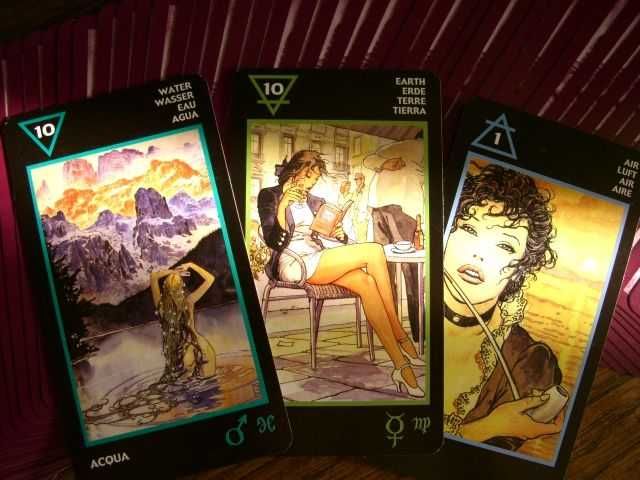 Karty do tarota/wróżenia "Manara" Tarot