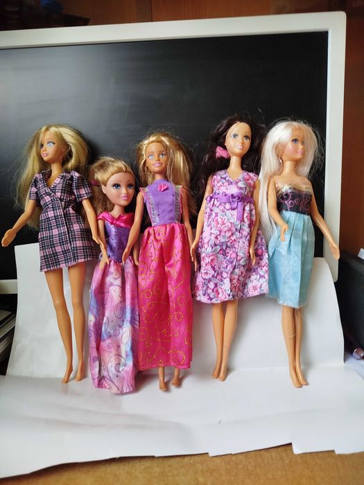 lalki barbie - 5 szt