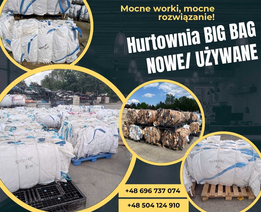 Worki Big Bag 110 cm/ Używane/ Duży wybór! 2 SORT