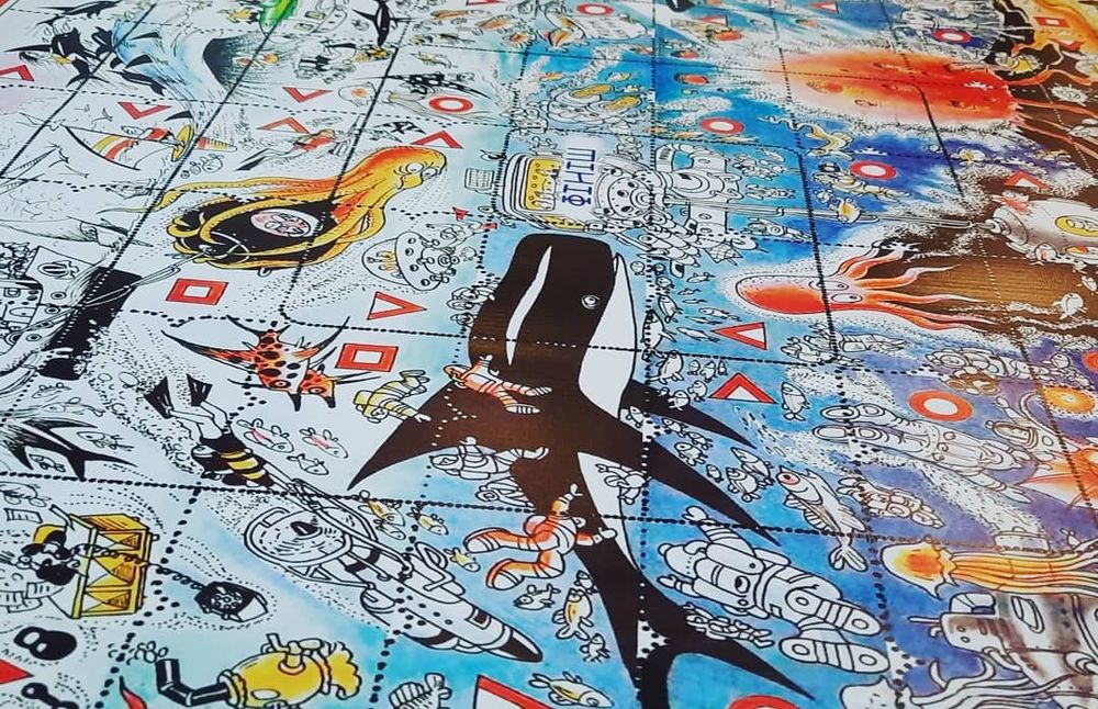 Дитяча настільна гра ходилка "Морська пригода"