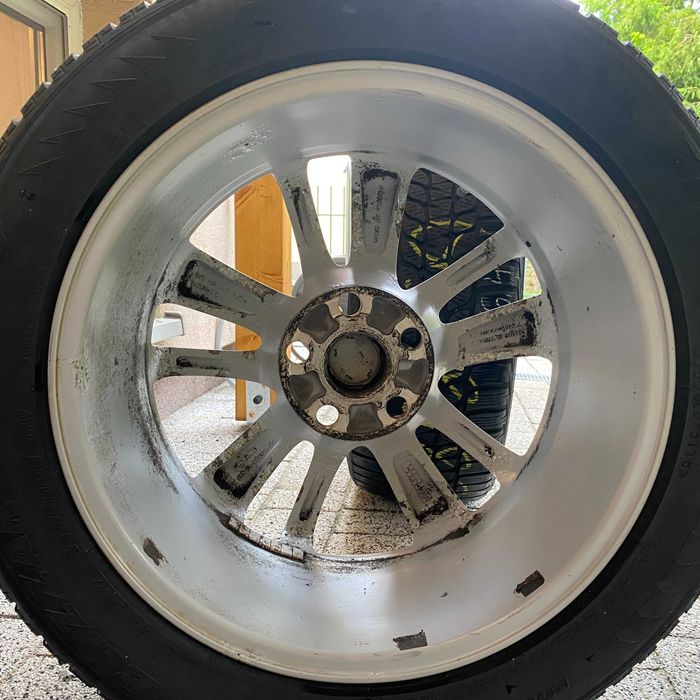 Oryginalne felgi Lexus 18" 5x120 + Bridgestone Blizzak 235/50 R18