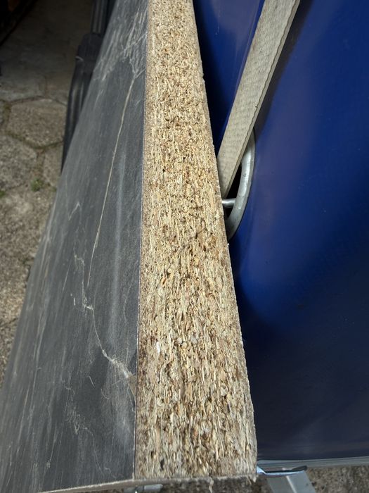 Blat kuchenny laminowany marmur efez mat 3.80x62x121 leroy merlin