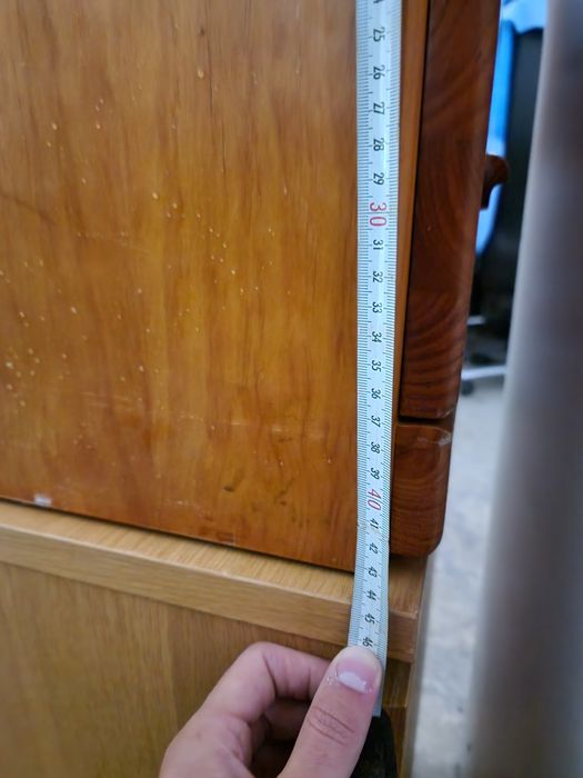 Mesa de apoio de pinho maciço