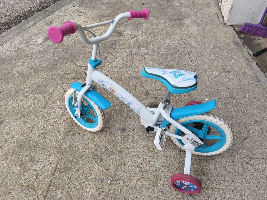 Bicicleta Frozen 3 a 5 anos
