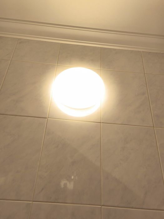 Candeeiro de parede e teto