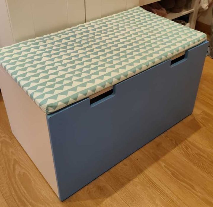 Banco arrumação brinquedos Ikea