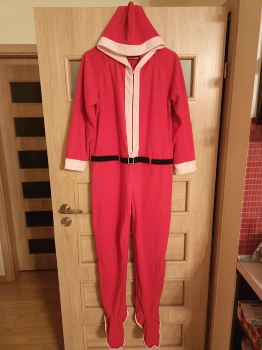 Piżama kombinezon św. Mikołaj