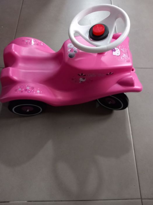 Carrinho de empurrar hello kitty