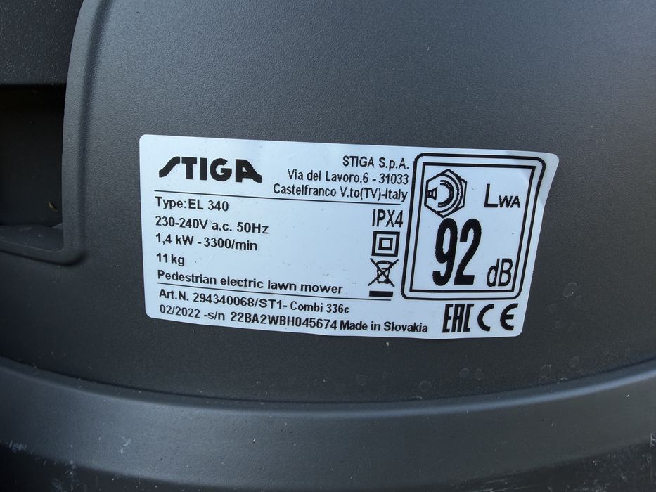 Kosiarka elektryczna Stiga EL340