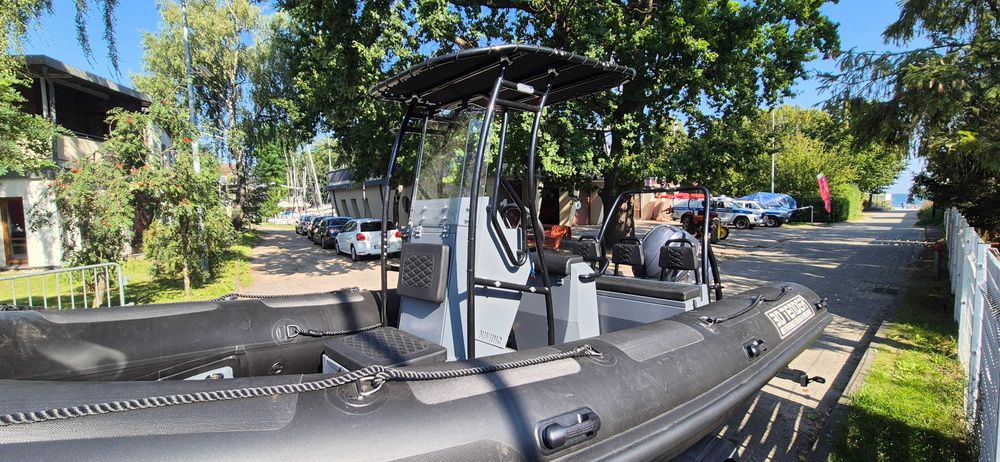 Łódź motorowa, RIB, jacht motorowy, ponton Nividic 550 nowy