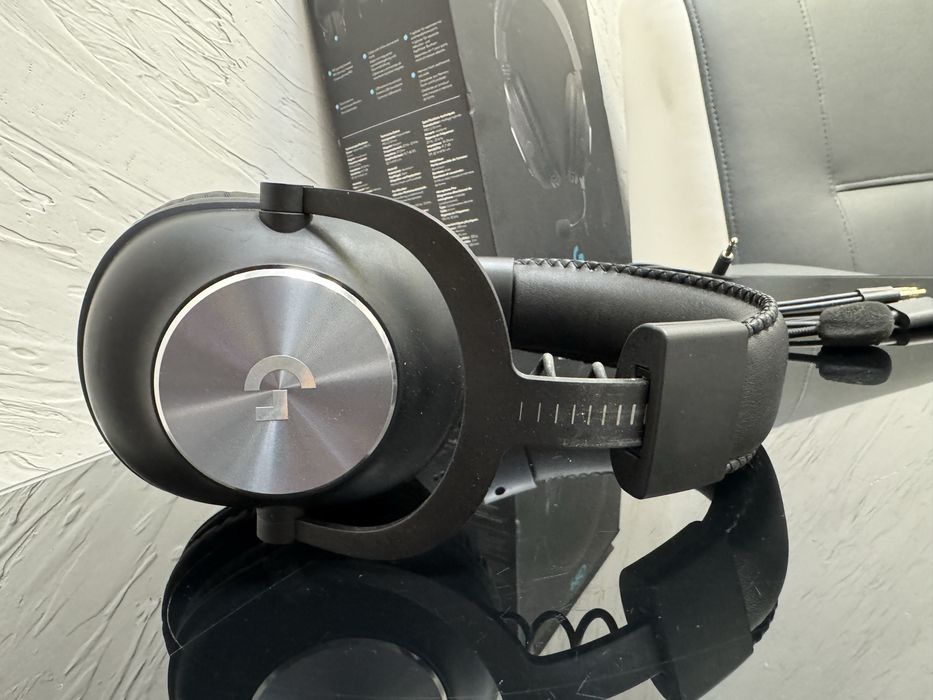 Słuchawki gamingowe Logitech PRO bardzo dobry stan świetna jakość