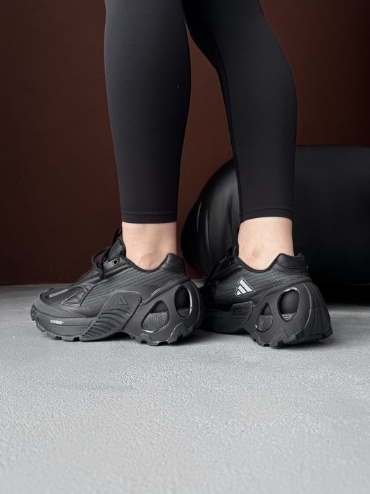 Кросівки Кроссовки Adidas Edge Runner Black Чорний Чёрный Кросовки повсякденні