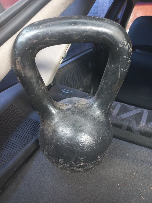 Гиря 16 кг спортивная ссср