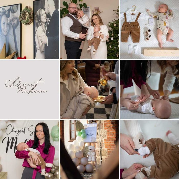 Fotograf na chrzciny, urodziny, eventy